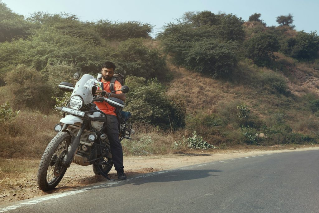 motorcycle towing